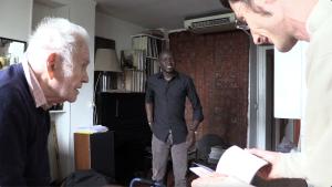 Lansiné Diabaté et Fanta Mara chez Gilbert Rouget